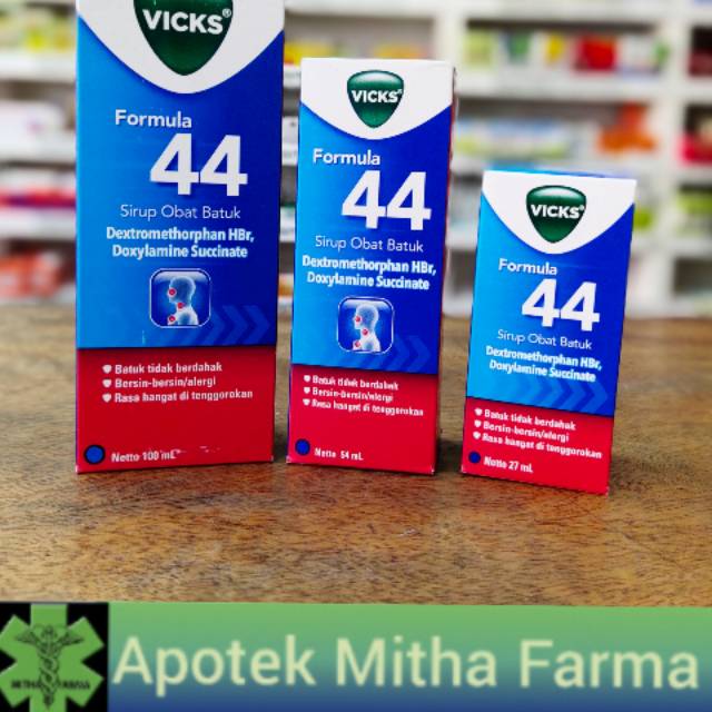 Vicks Formula 44 Obat Batuk Pilek Shopee Indonesia