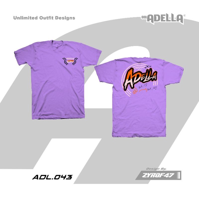 Kaos OM. ADELLA original by zyrof47 kode ADL-043