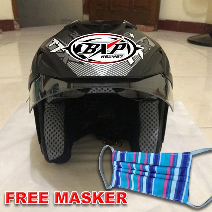 New Trend Helm DMN Double Visor Duke Abu Merk BXP