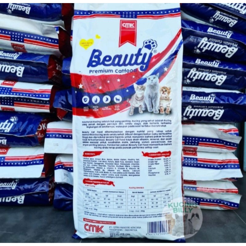 BEAUTY Premium Cat Food 20 KG