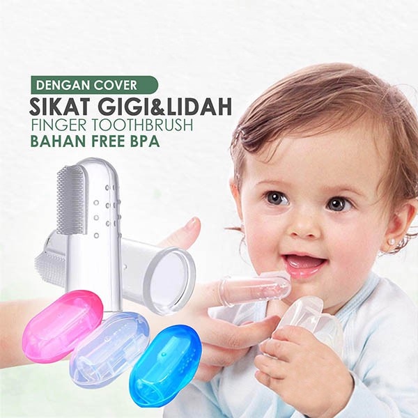 Sikat Lidah Bayi | Sikat Jari Gigi Bayi [Random]