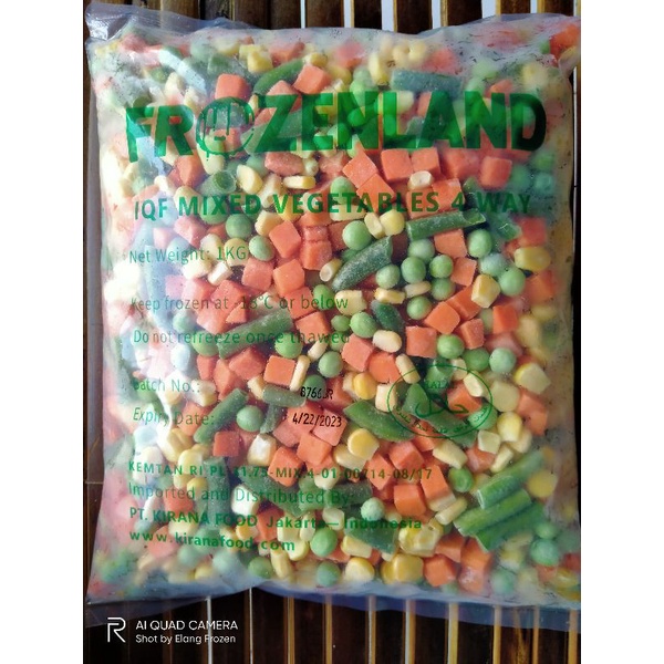 Mix vegetable / Sayuran Beku 1kg high quality