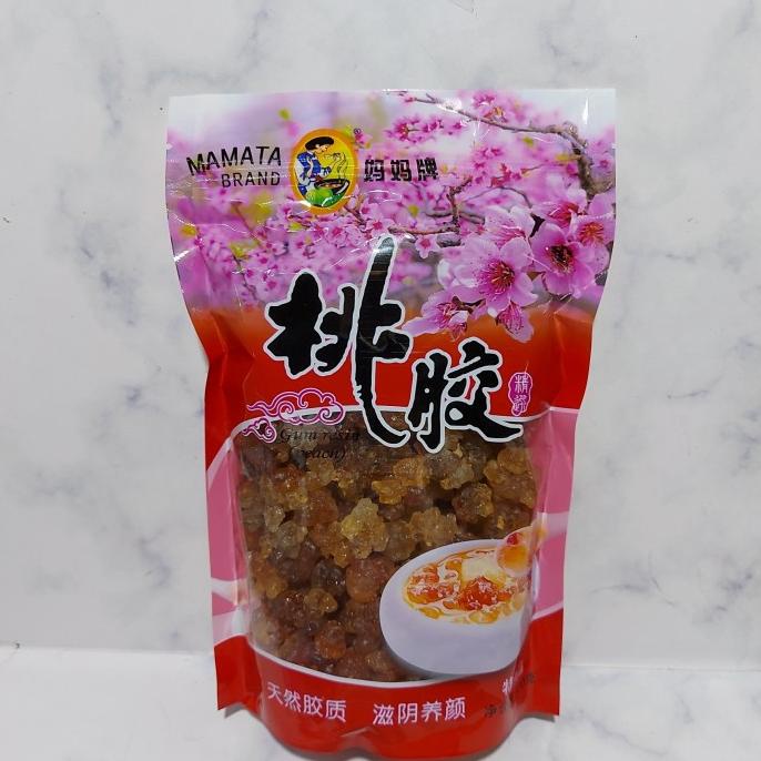 

[ COD ] Mamata Brand Peach Gum Resin 500 gram Thao Jiao ( bukusan pink )