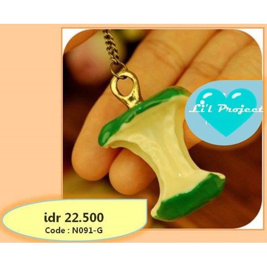 kalung - KALUNG APEL HIJAU -  KALUNG murah -  KALUNG UNIK