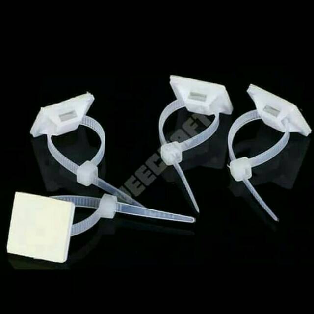 Kabel Tie Mount 20x20 (Pengait/Pengikat Kabel)