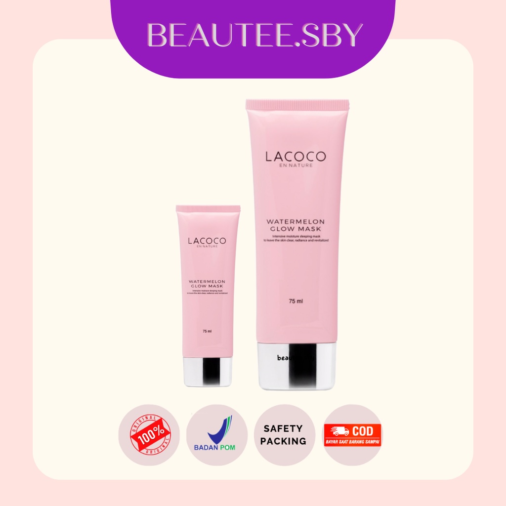 Lacoco Watermelon Glow Mask 10ml 75ml