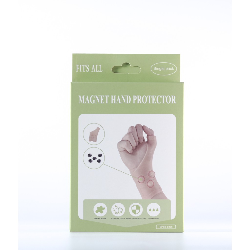 Hand Protector Magnet - Pelindung Pergelangan Tangan Silikon Magnetic  0691