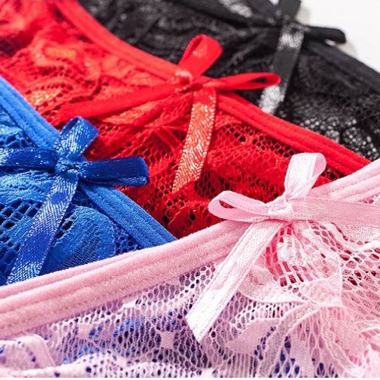 Celana Dalam Wanita Motif Murah Katun Big Size Anti Bakteri Panjang P8T6 Lembut Karakter Elastis Min