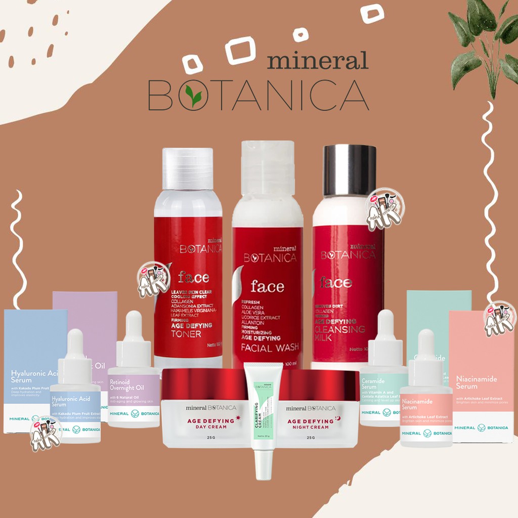 Mineral Botanica Age Defying Series / Serum Series