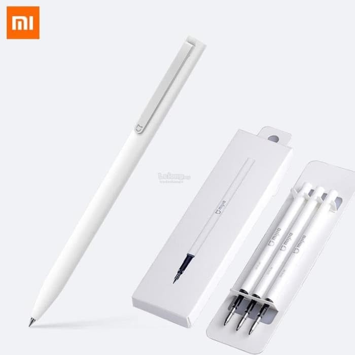 

OPEN SALE SET PULPEN XIAOMI MI SIGNATURE PEN + ISI ULANG REFILL TINTA 3PCS
