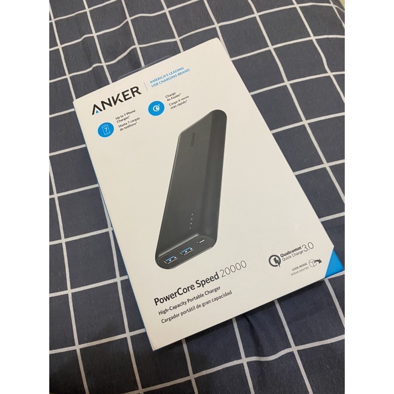 POWERBANK ANKER POWERCORE SPEED 20000 QUICK CHARGE A1278 ❌❌ SOLD OUT