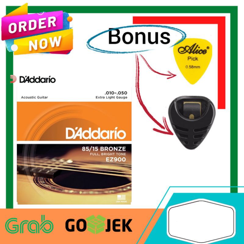 Senar D Addario ez900 akustik 010