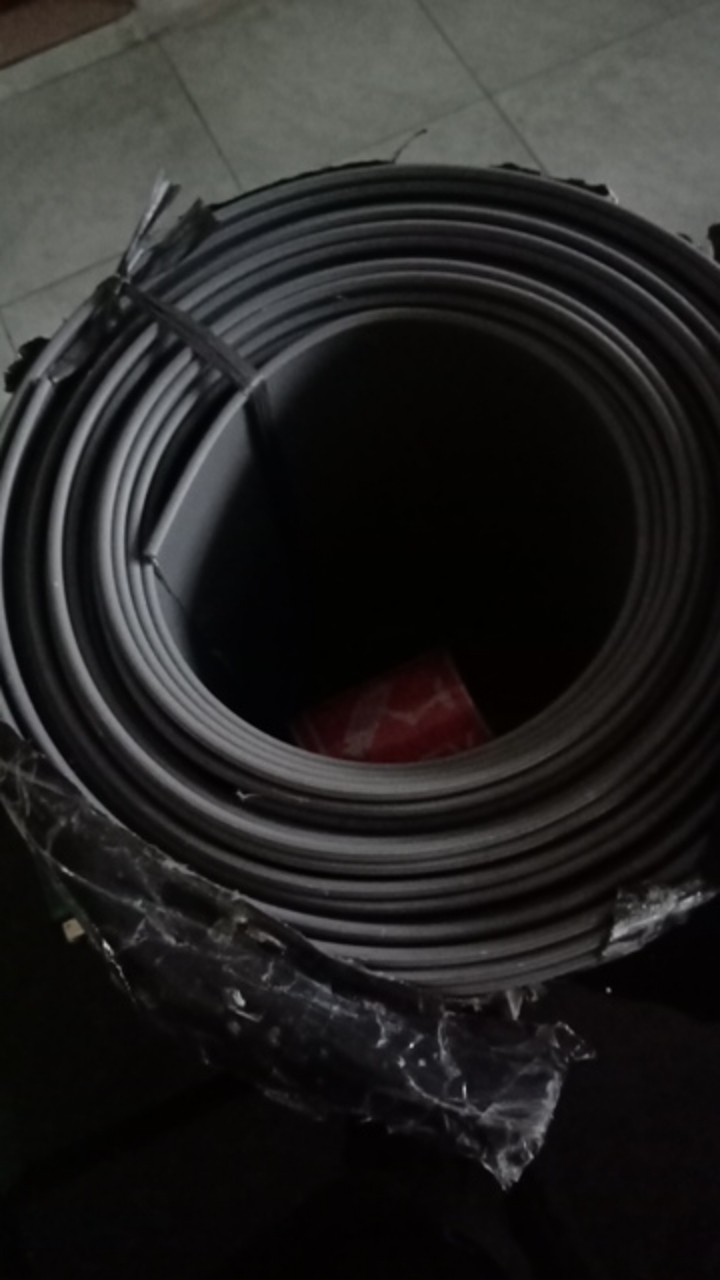 Langgeng 8 Talang Air Pvc 8 Inch 4 Meter 4m Setengah 1/2 Lingkar Lingkaran Atap Genting Rumah