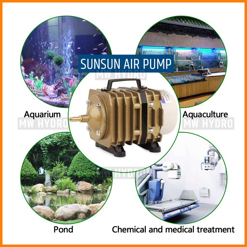 SUNSUN Yuting ACO-005, Electromagnetic Air Pump, Aerator / Pompa Udara