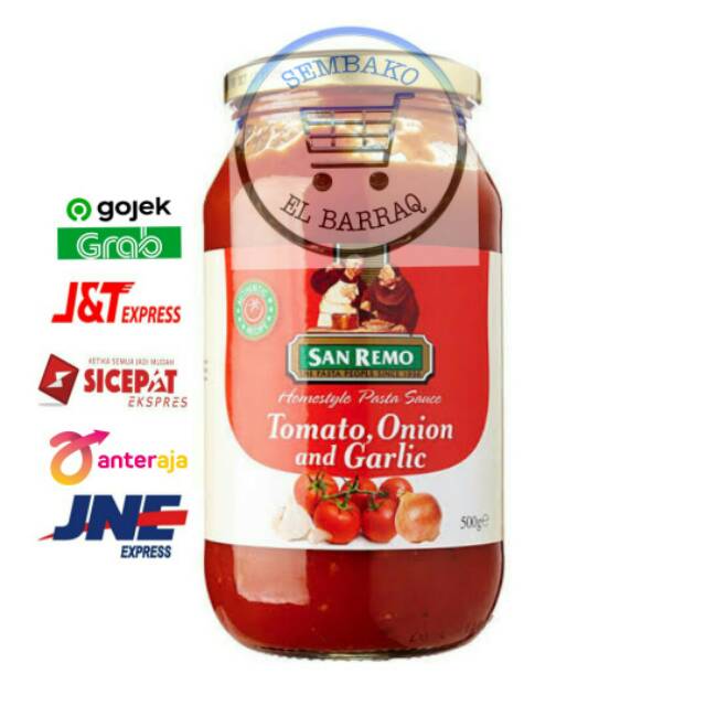 

San Remo Tomato Onion & Garlic 500 g