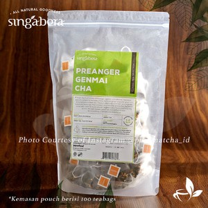 

Singabera Teh Premium Indonesia - Singabera Preanger Genmaicha 100tb