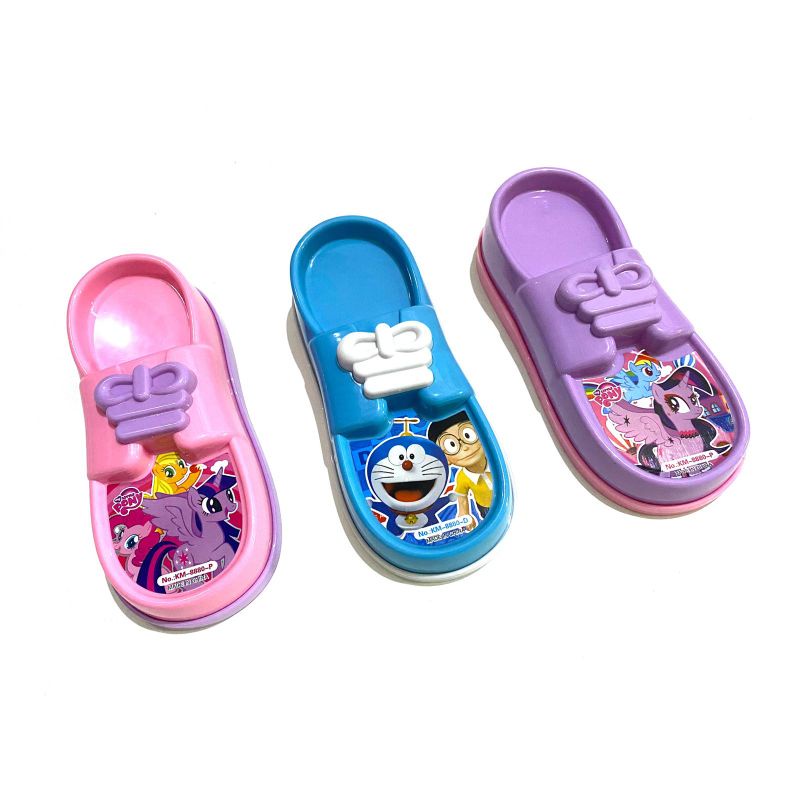 

Tempat Pensil Bentuk Sandal Karakter Little Pony Doraemon