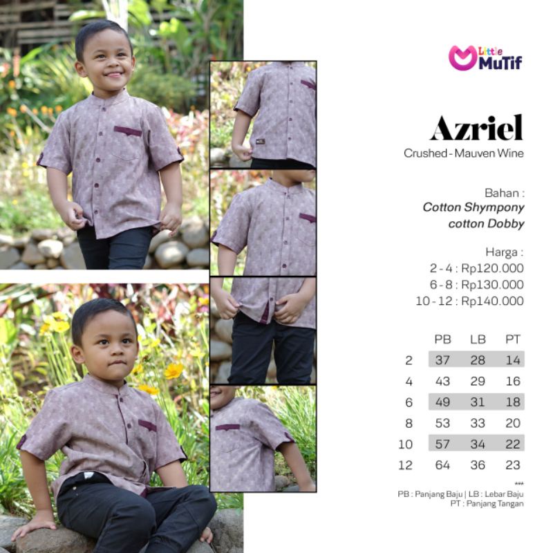 Koko Mutif Anak Azriel - MW