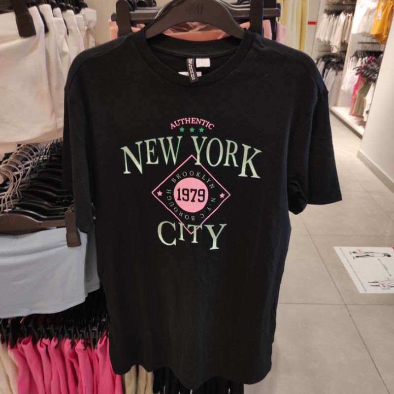 Long T-shirt New York H&M Original