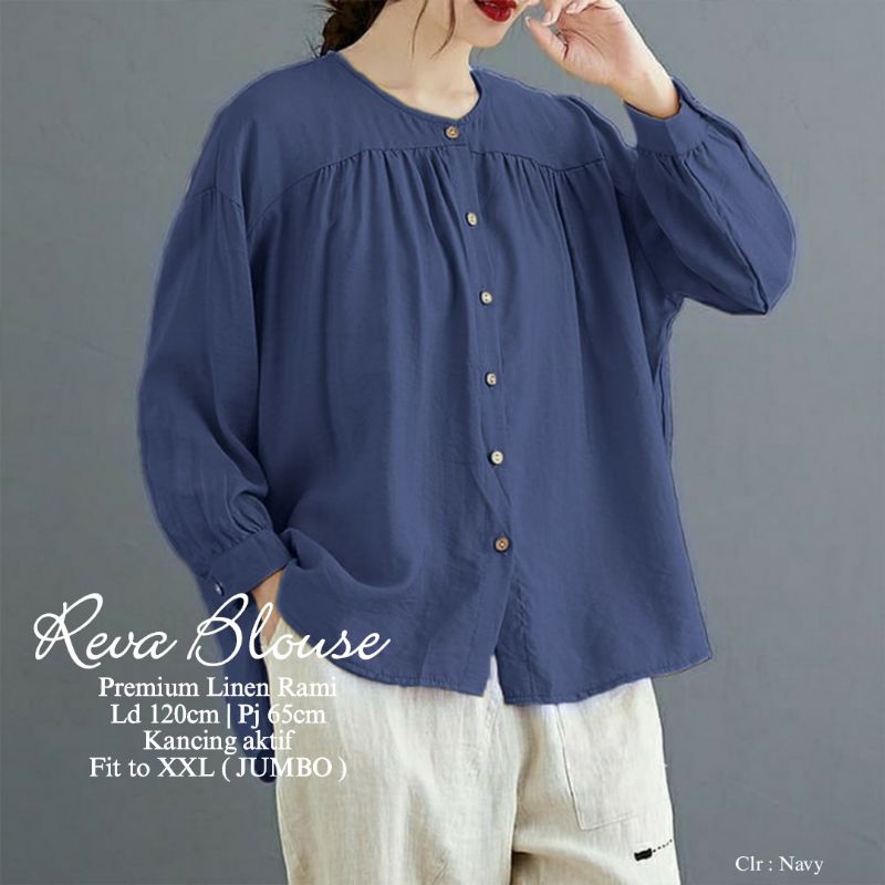 REVA BLOUSE BAJU WANITA