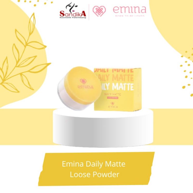 Emina Daily Matte Loose Powder 20g (100% Original)