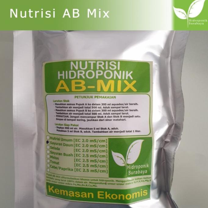 Pupuk Nutrisi Hidroponik Sayuran DAUN / AB Mix Sayuran DAUN ( HDS )
