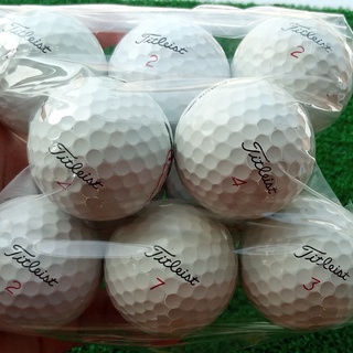 Paket 10 Pcs Bola Golf Titleist Pro v1 dan Pro v1x