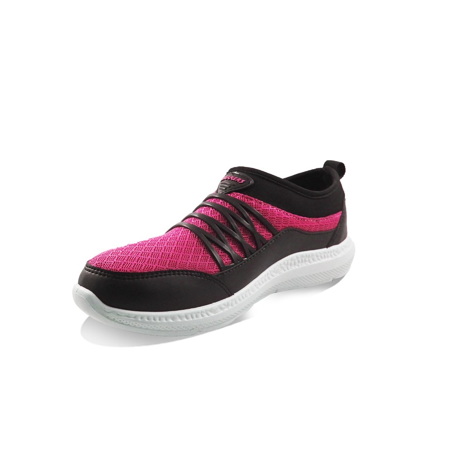TREKKERS Sneakers Wanita NSL-VONDA  Hitam / Magenta / Ramayana Jatinegara