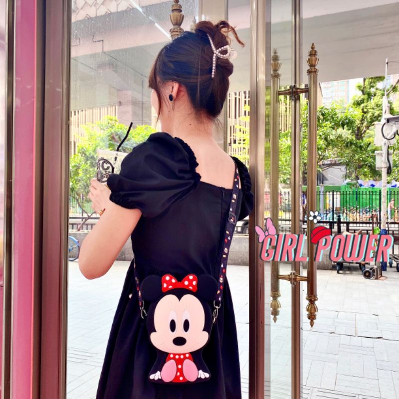 Tas Selempang Motif Doraemon Minnie Mouse Lilo Nstich Melody Termurah