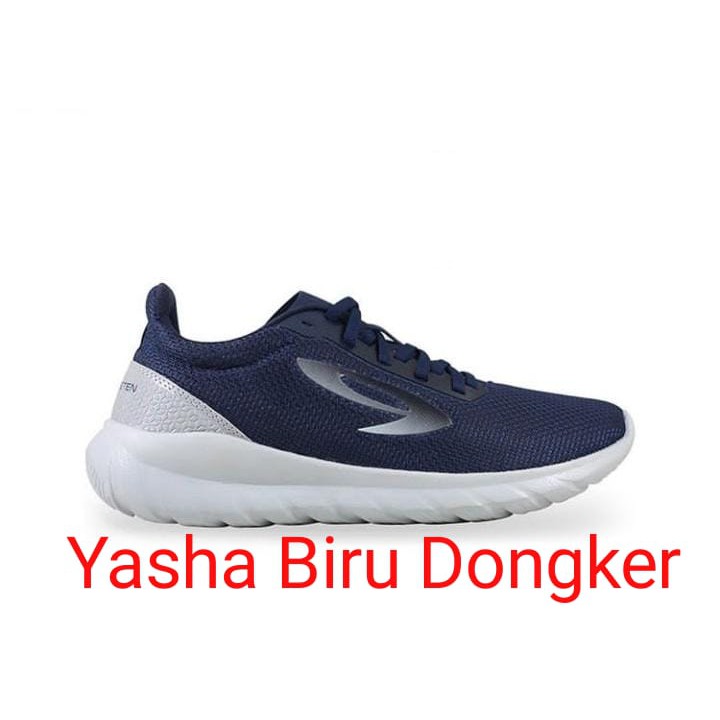 Sepatu Sneakers 910 Shoes seri - Yasha Biru dan Abu