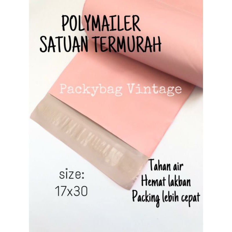 (SATUAN) POLYMAILER MURAH PINK SERIES - PLASTIK PACKING