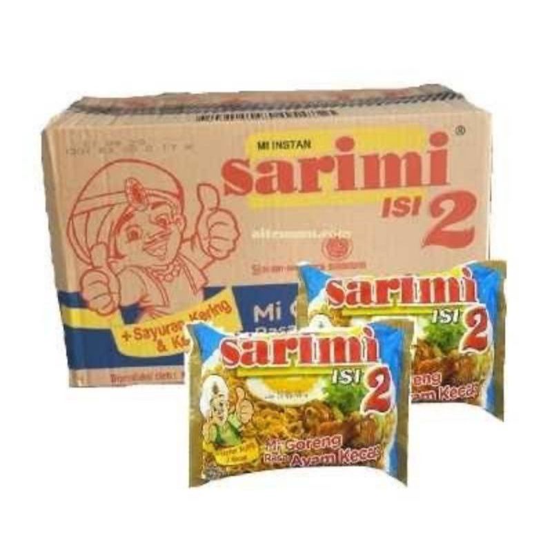 

1 Dus Sarimi Goreng Isi 2 Rasa Ayam Kecap Isi 24 pcs