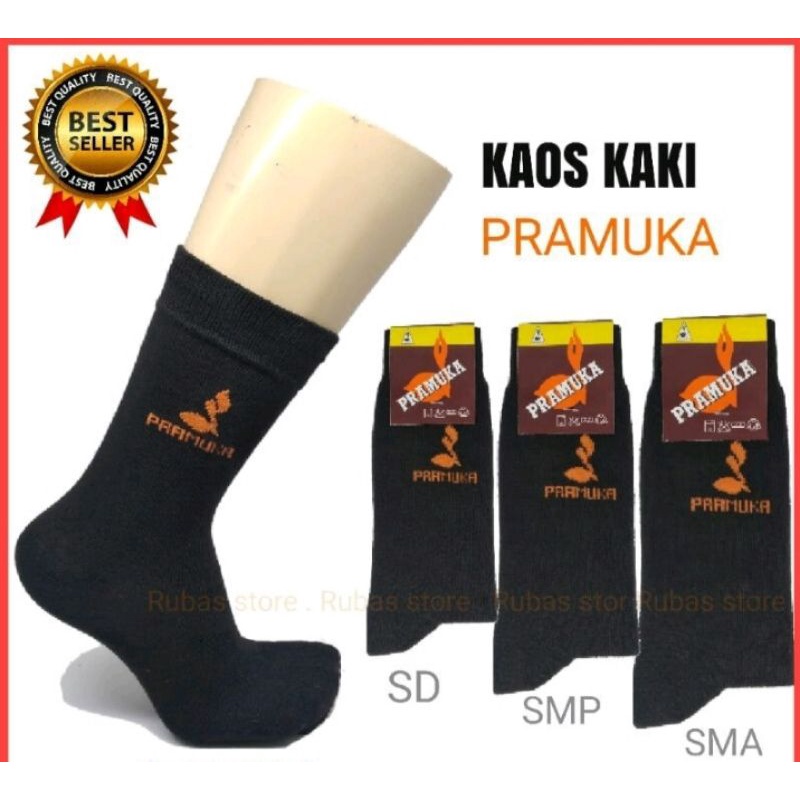 Termurah ( 1 lusin )  kaos kaki sekolah Pramuka SD SMP SMA / bahan tebal adem lembut dan sangat nyaman dipakai kemasan rapih