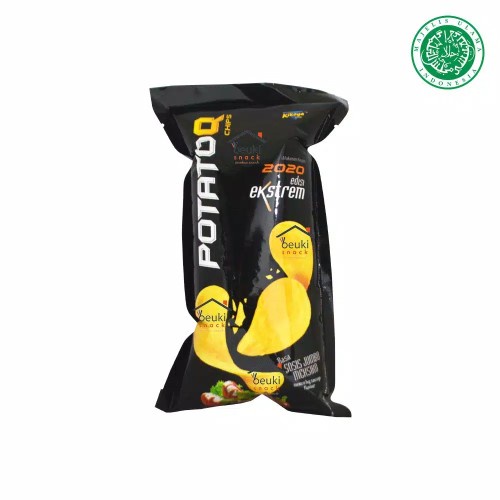 

Kerupuk PotatoQ Chips Sosis Meksiko Keripik Kentang 28gr