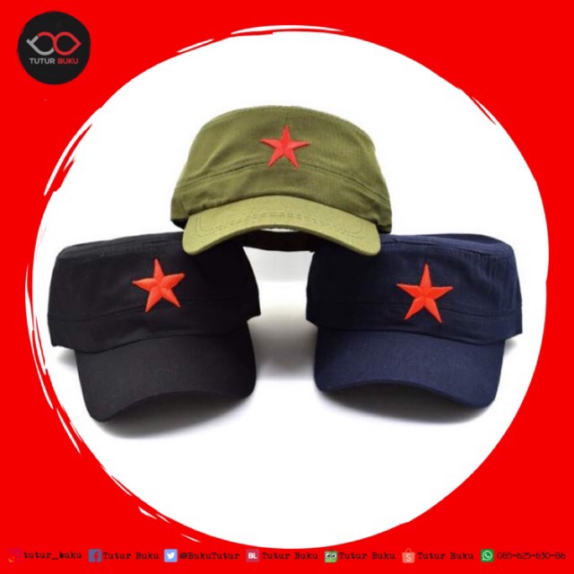 Topi Bintang Merah