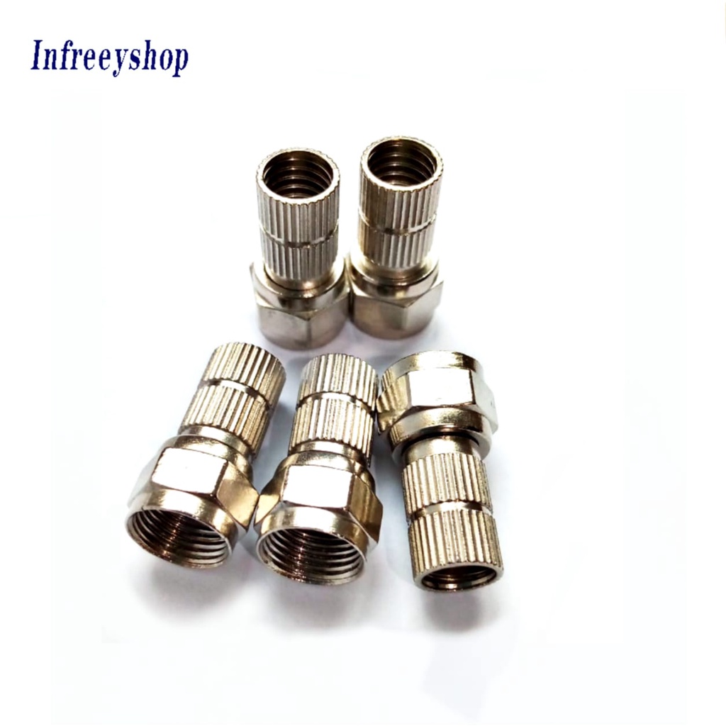 DRAT F5C / CONNECTOR RG59  taiwan kuailtas tembaga