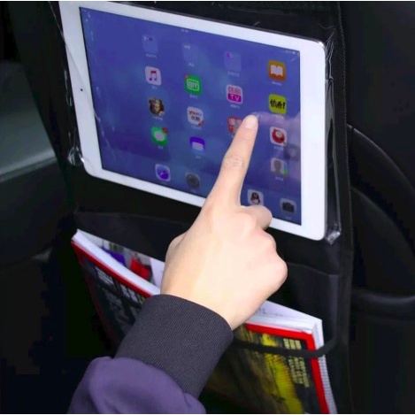 iPad Tab Organizer Rak Mobil Car Organizer Belakang Jok Mobil Tempat Simpan Botol