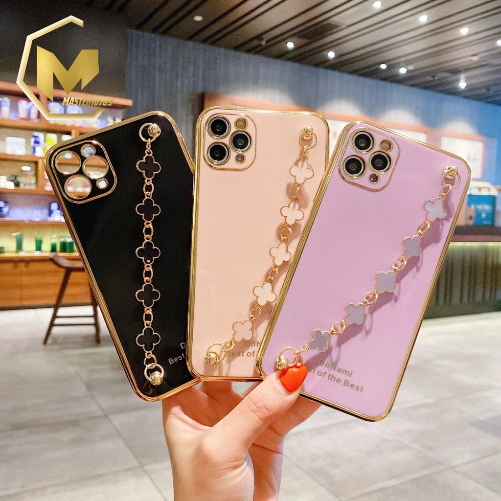 Y011 SOFTCASE SHINE RANTAI PLATING CASE RANTAI DIINAMI XIAOMI REDMI 6A 8 8A PRO 9 9 PRIME 9A 9C NOTE 8 9 10 10S MA2248