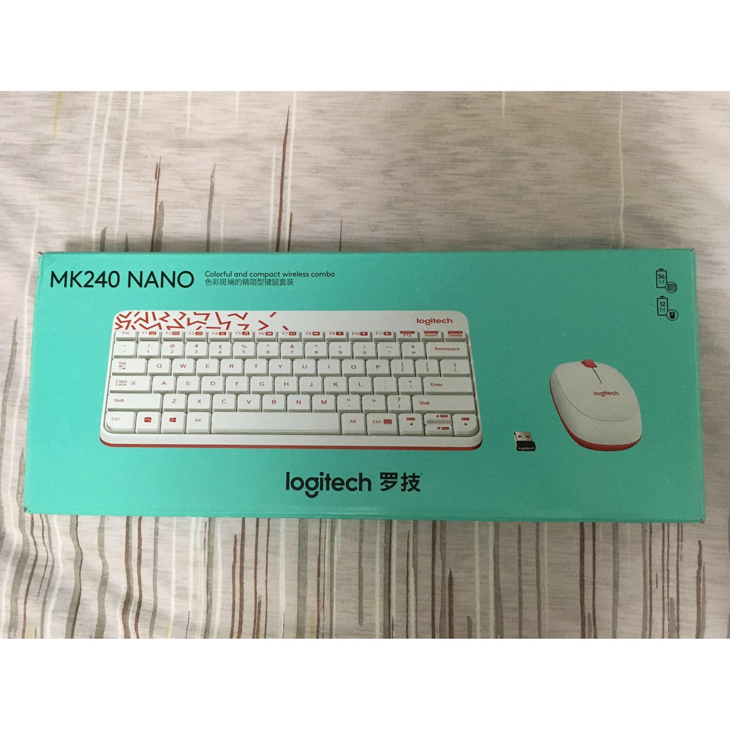 Keyboard Mouse Combo Logitech MK240