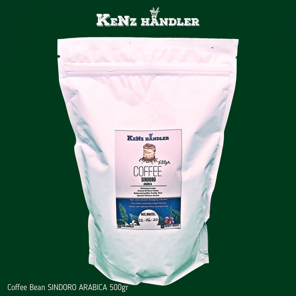 

Arabika Sindoro Coffee Bean 500 gr KeNz Händler