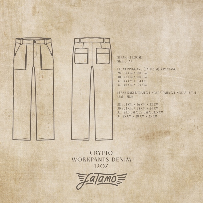 Workpants Fatigue Denim - Fatamo