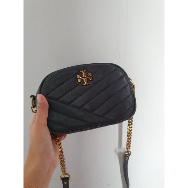 preloved tory burch kira camera bag