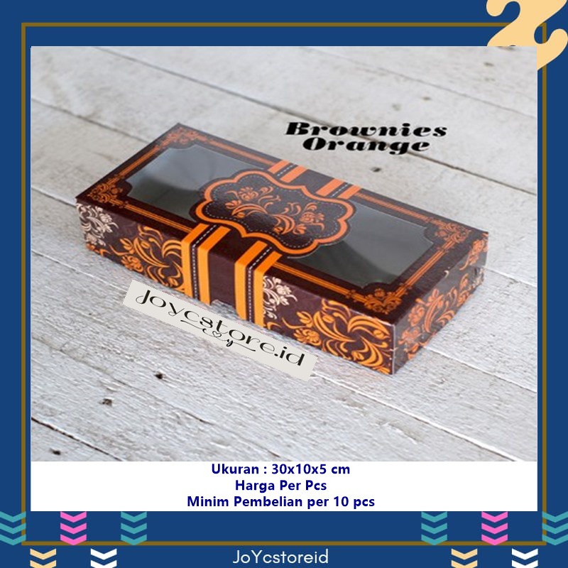 

Kotak BROWNIES Orange Large Dus Brownies 30x10x5 / Box Kue / Box Jajan / Snack Box / Kotak Kue / Kotak Roti / Kotak Jajan / Dus Kue / Dus Jajan / Dus Snack / Kardus