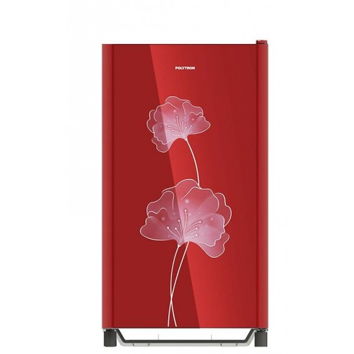 KULKAS POLYTRON PRO 16 ANR ANB LEMARI ES 1 PINTU PRO16AN PRO 16AN  BELLEZA KEMBANG MERAH BIRU GARANS