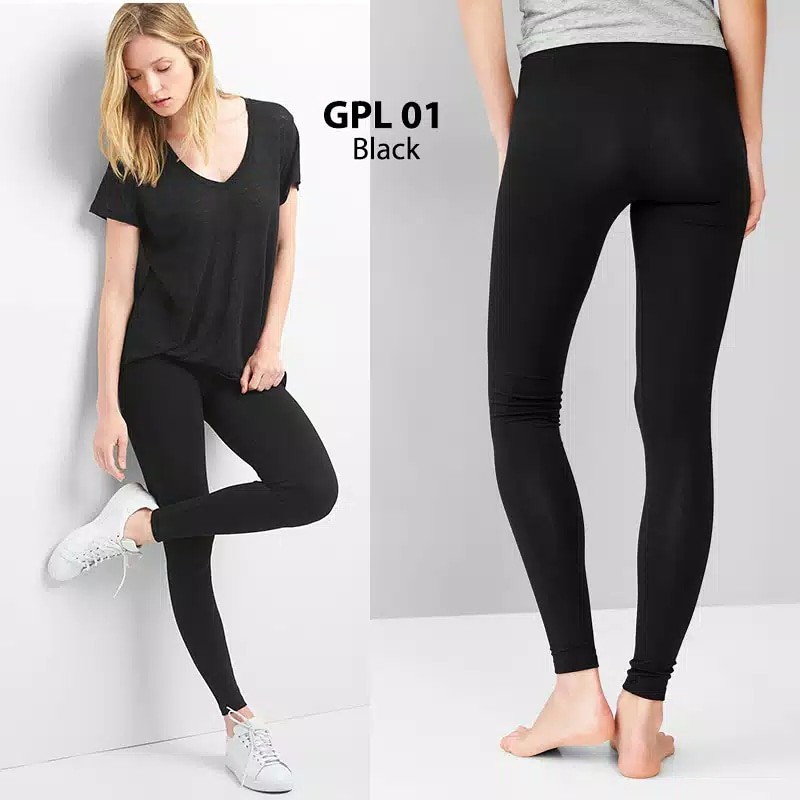 Legging Panjang kaos soft rayon dan spandek Rynstelle