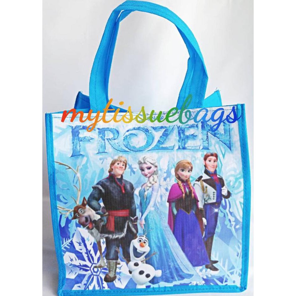 

TERLARIS tas souvenir ulang tahun, vinly frozen