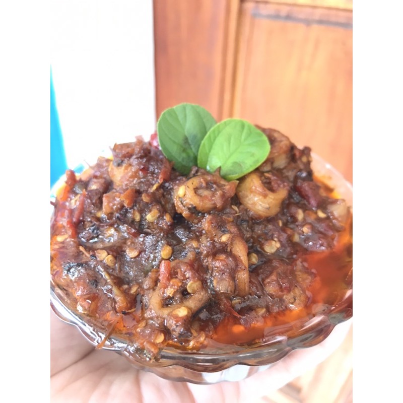 

SAMBAL CUMI , TERI , EBI ,CAKALANG ,AYAM ,SUIR 100% Halal 150ml