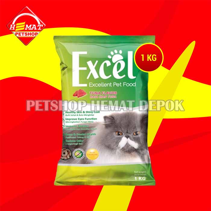 Makanan Kucing Excel Cat Food 1 KG