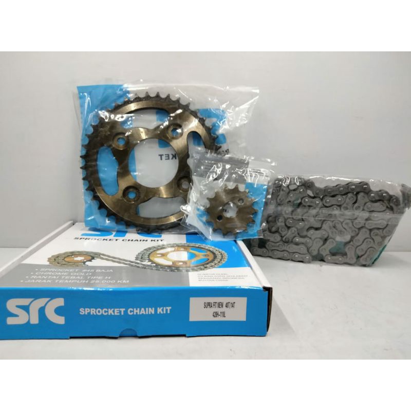 GEAR SET GIR PAKET RANTE PAKET HONDA SUPRA FIT NEW 14T/40T