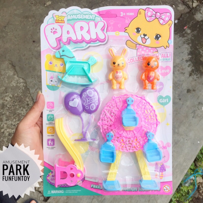 Mainan anak edukasi amusement park taman bermain perosotan anak